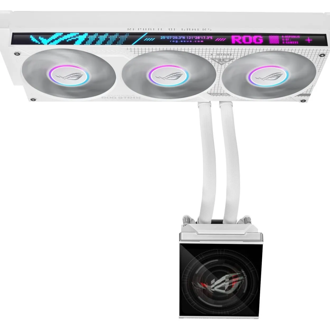Asus ROG STRIX SLC IV 360 ARGB LCD WHITE