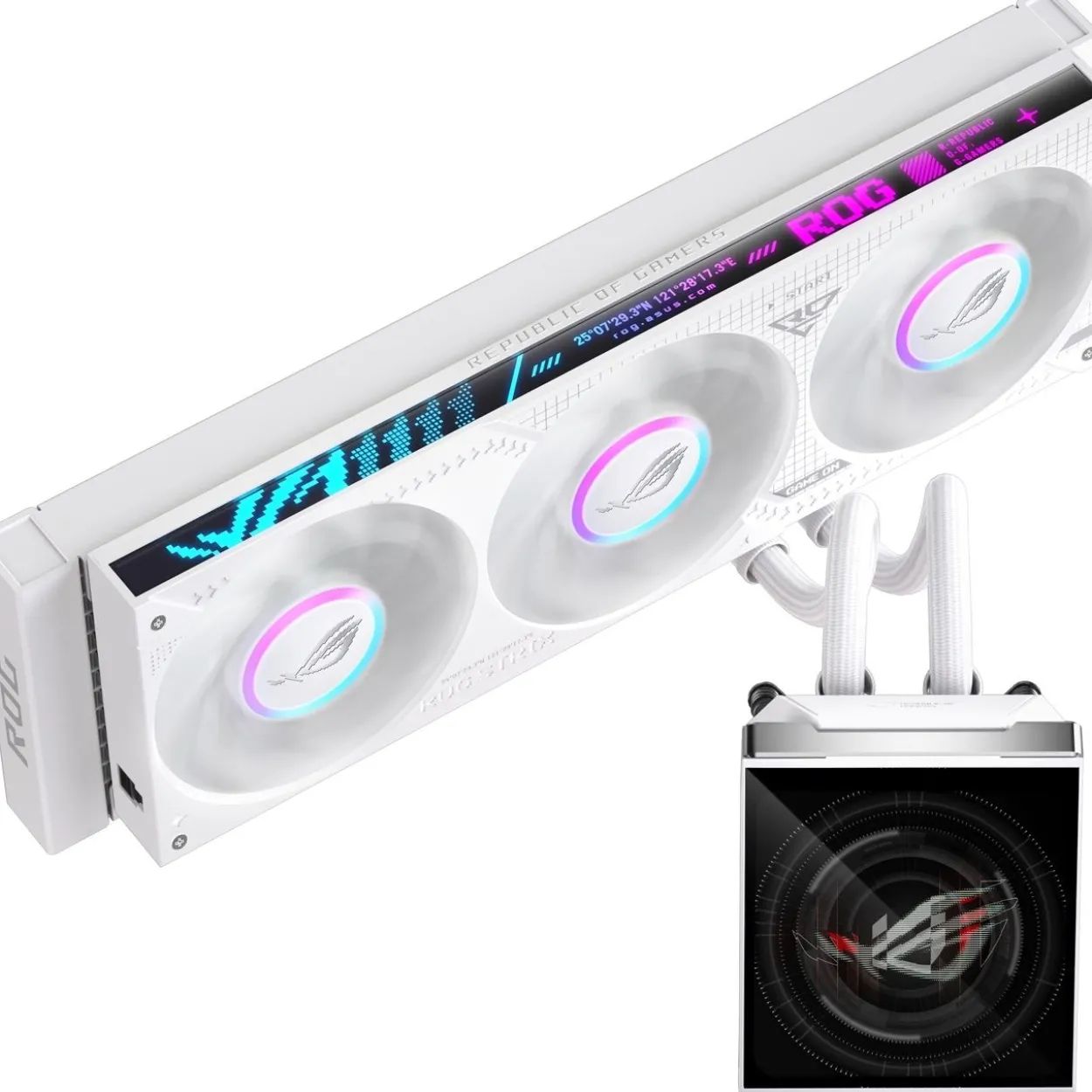 Asus ROG STRIX SLC IV 360 ARGB LCD WHITE
