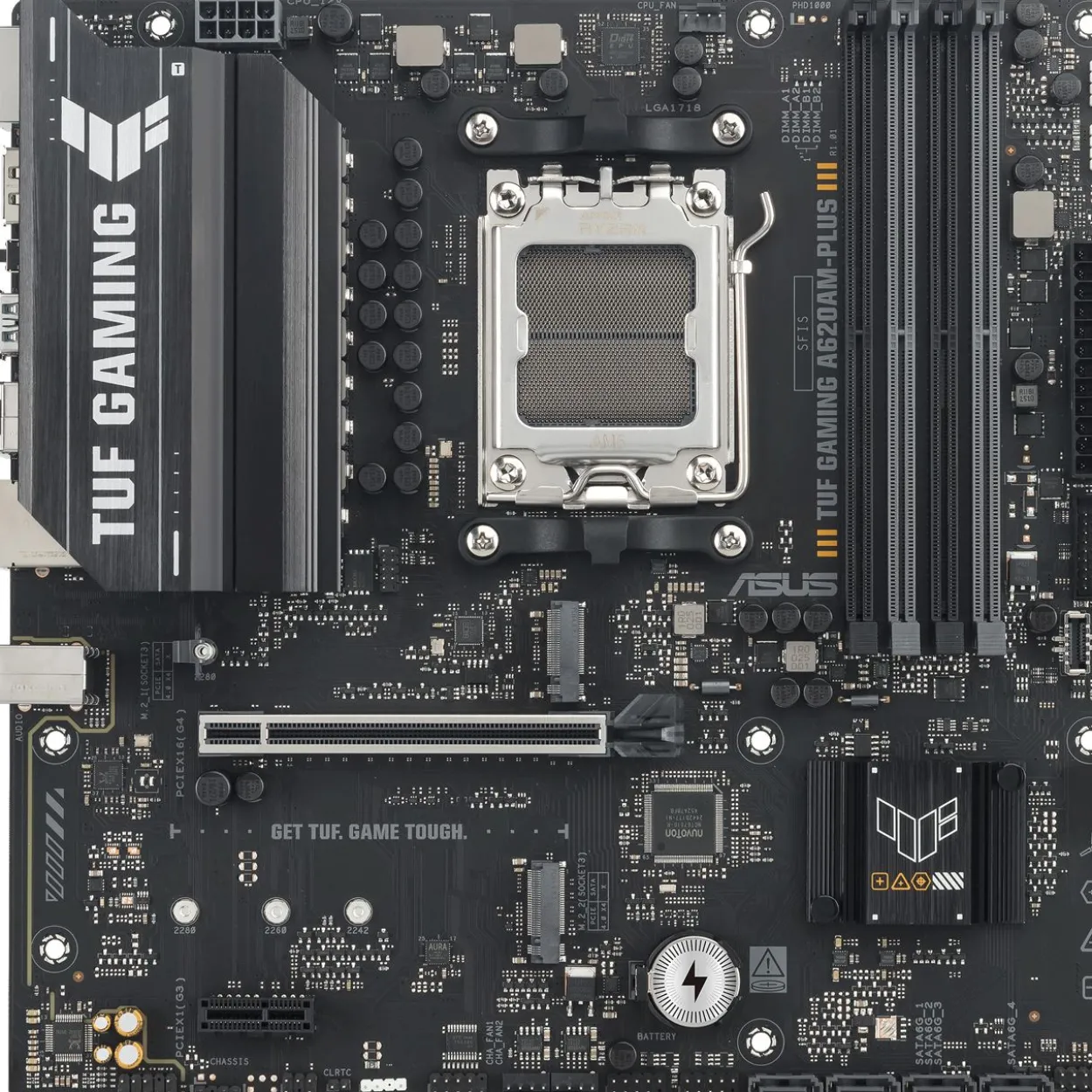 Asus TUF Gaming A620AM-Plus WIFI AMD A620 So.AM5 DDR5 µATX Retail