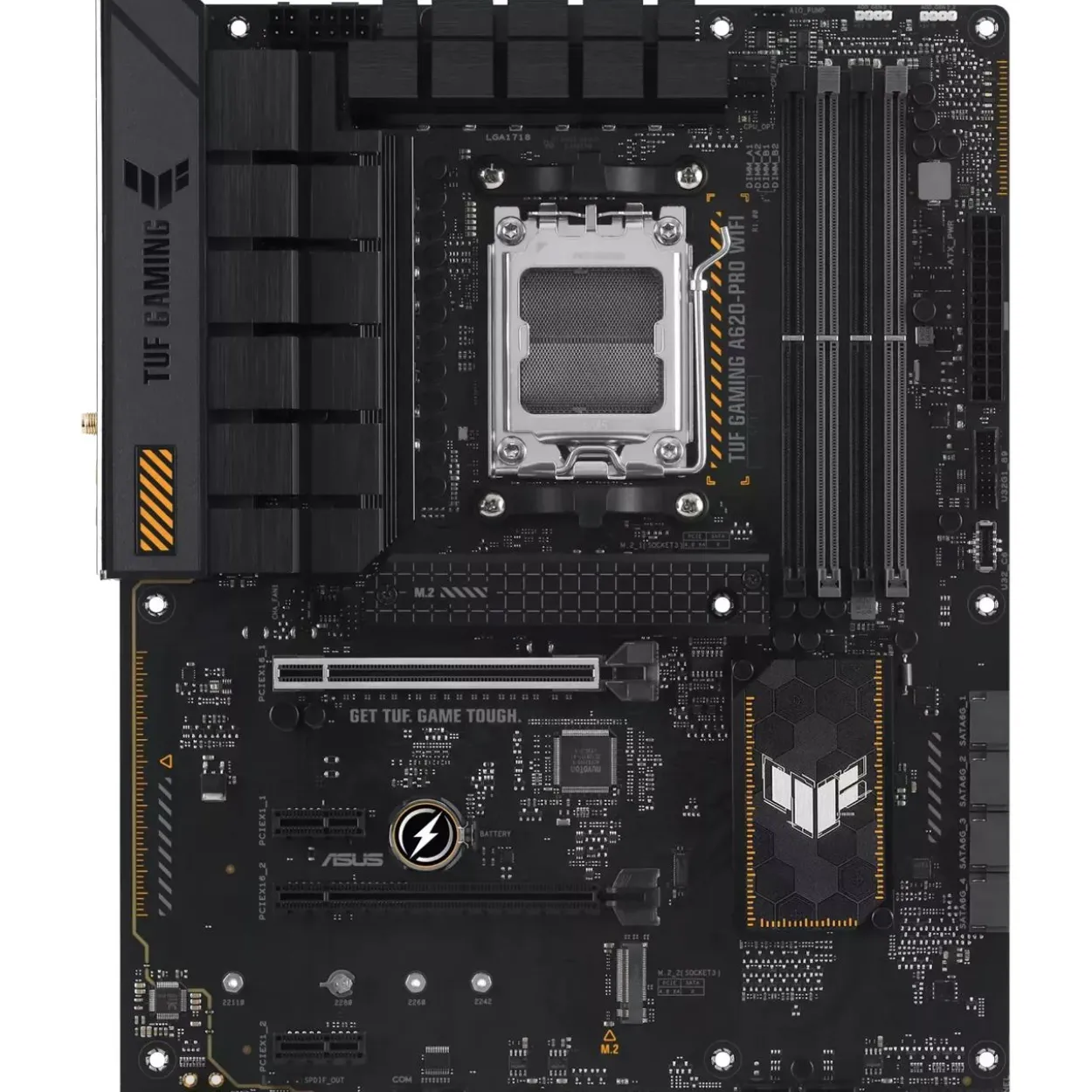 Asus TUF Gaming A620-Pro WIFI AMD A620 So.AM5 DDR5 ATX Retail