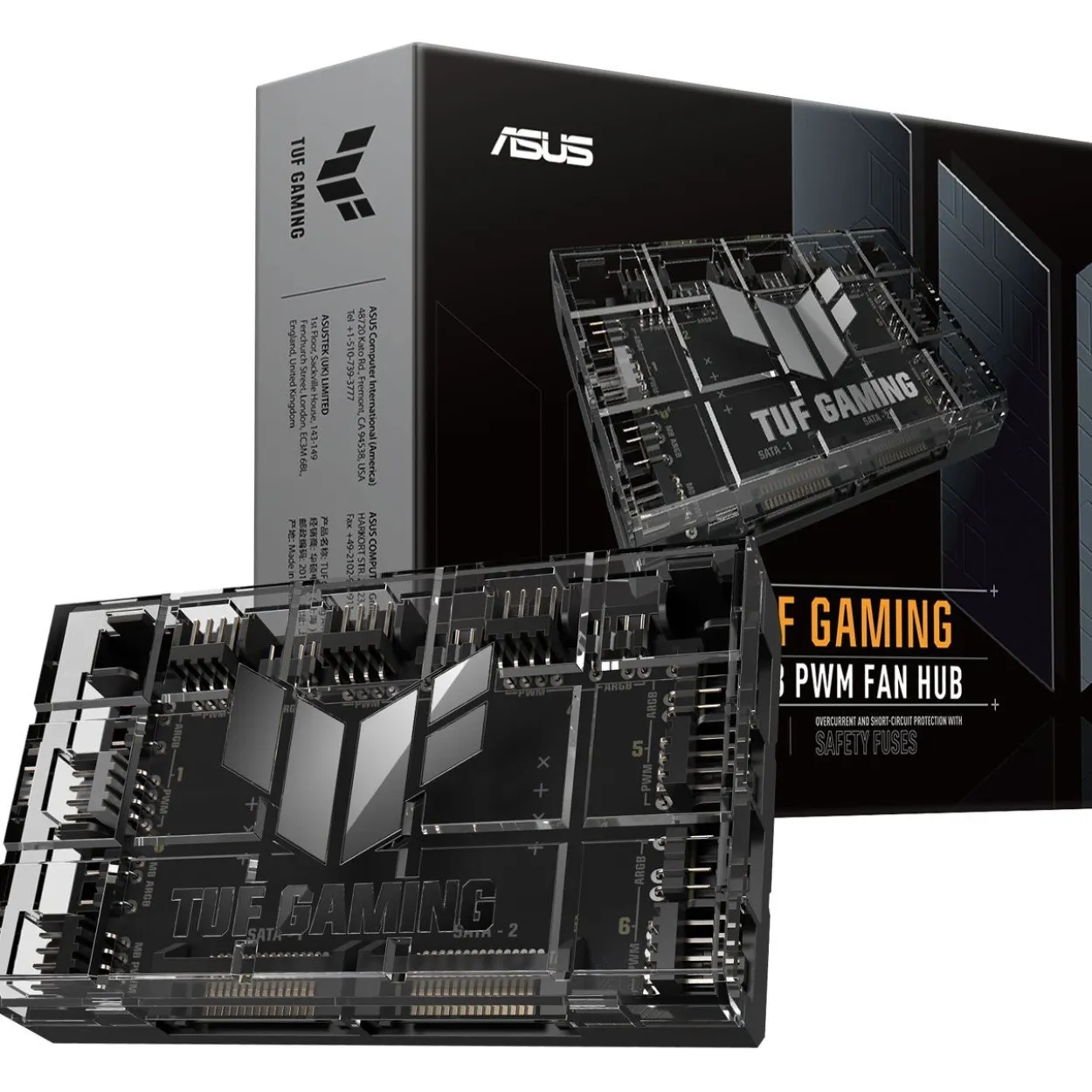 ASUS TUF Gaming ARGB PWM - Systemlüftung und Beleuchtungsverteiler