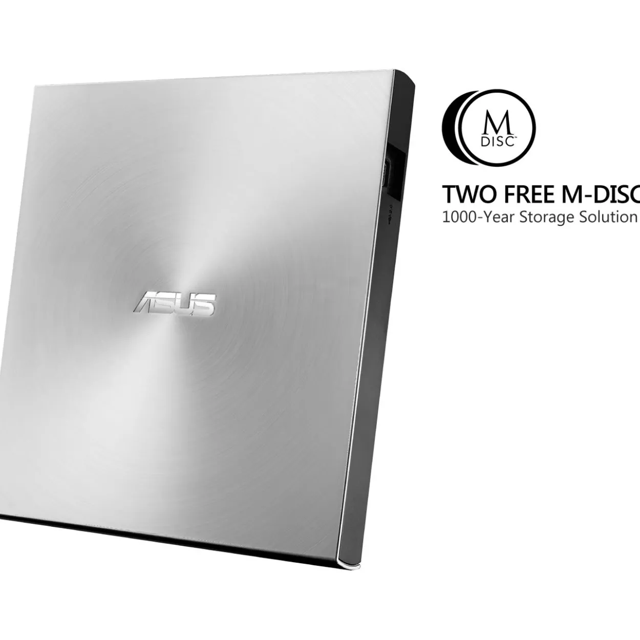 Asus ZenDrive U7M M-Disc DVD-Writer USB 2.0 extern silber Retail