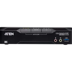 ATEN CS1922A KVMP-Switch 2-fach, DisplayPort, USB 3.0, 8K