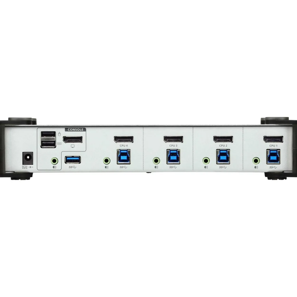 ATEN Technology CS1914 KVMP-Switch 4-fach, DisplayPort, USB 3.0, für 4 Displays, UHD