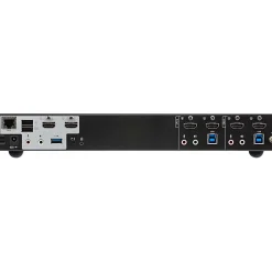 ATEN Technology CS1842 KVMP-Switch 2-fach, 4K HDMI, Dual Display, USB 3.0, Audio