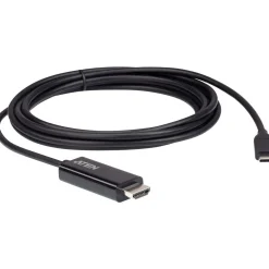 ATEN Technology UC3238 Grafik Konverter Kabel USB-C zu HDMI 4K Konverter, 2,7m