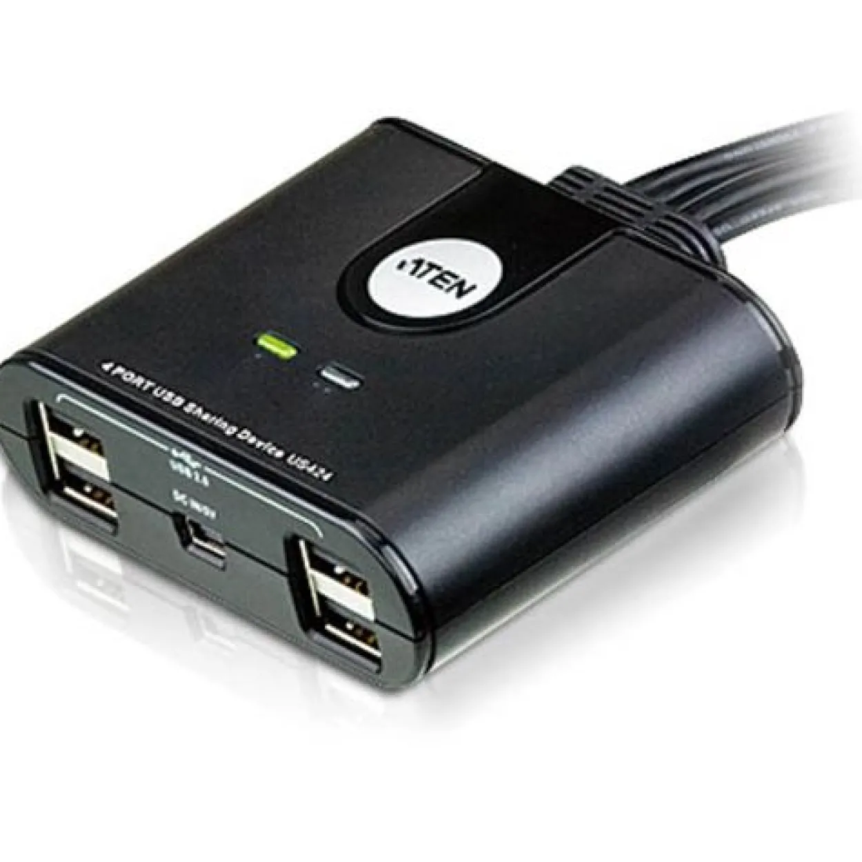 ATEN Technology US424 4-fach USB 2.0 Peripheriegeräte Swicth