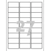 AVERY Zweckform 675 Adressetiketten J4792-25 weiß 63,5 x 29,6 mm