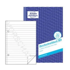 AVERY Zweckform Durchschreibebuch Formularbuch 904