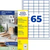 AVERY Zweckform 650 Etiketten LR3666-10 weiß 38,0 x 21,2 mm