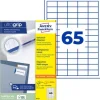 AVERY Zweckform 1.950 Etiketten 6121 weiß 38,0 x 21,2 mm