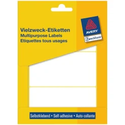AVERY Zweckform 84 Etiketten 3331 weiß 98,0 x 51,0 mm