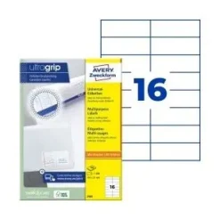 AVERY Zweckform 1.600 Etiketten 3484 weiß 105,0 x 37,0 mm