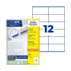AVERY Zweckform 1.200 Etiketten 3424 weiß 105,0 x 48,0 mm