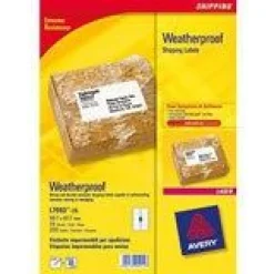 AVERY Zweckform 200 Folien-Versandetiketten L7993-25 weiß 99,1 x 67,7 mm