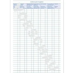 AVERY Zweckform Haushaltsbuch Formularbuch 201