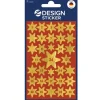 AVERY Zweckform Klebenummern Sterne mit Zahlen 1-24, gold, 66 Etiketten