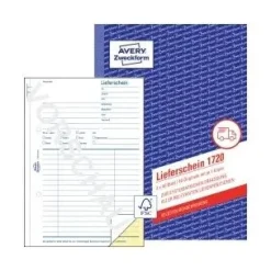 AVERY Zweckform Lieferschein Formularbuch 1720
