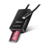 AXAGON ADM2-CM M.2-Adapter, USB-C 3.2 Gen2 - NVMe / SATA SSD
