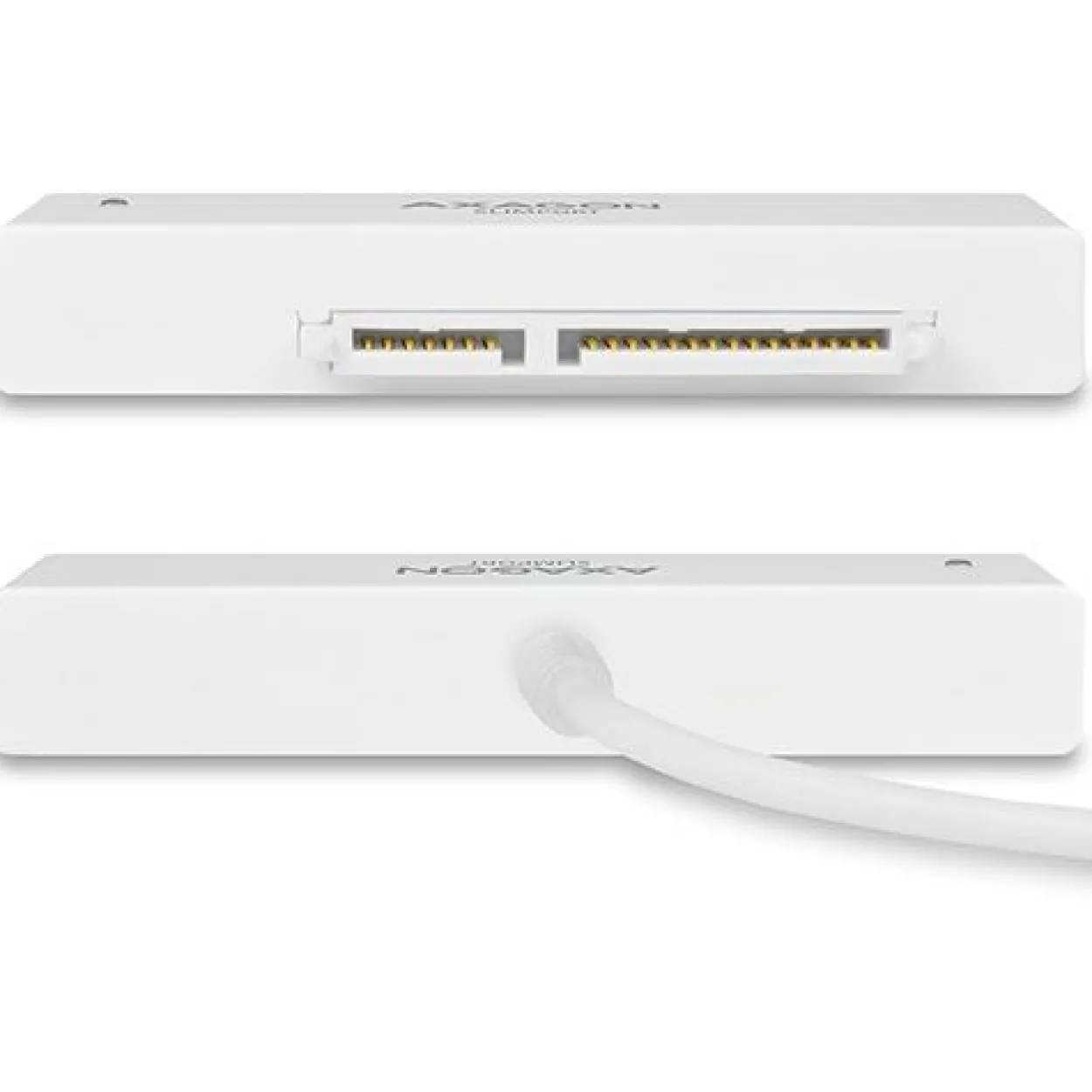AXAGON ADSA-1S SLIMPort Adapter, USB 2.0, 2,5" SSD/HDD, SATA - mit Case