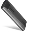 AXAGON EEM2-GTS2 M.2-Gehäuse, NVMe & SATA, USB-C 3.1, 10 Gbit/s - dunkelgrau