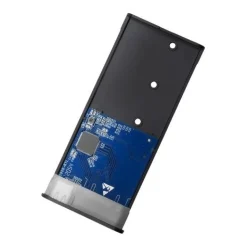 AXAGON EEM2-SG2 RAW BOX externes Gehäuse für M.2 SSDs USB-C 3.2 Gen 2 - silber