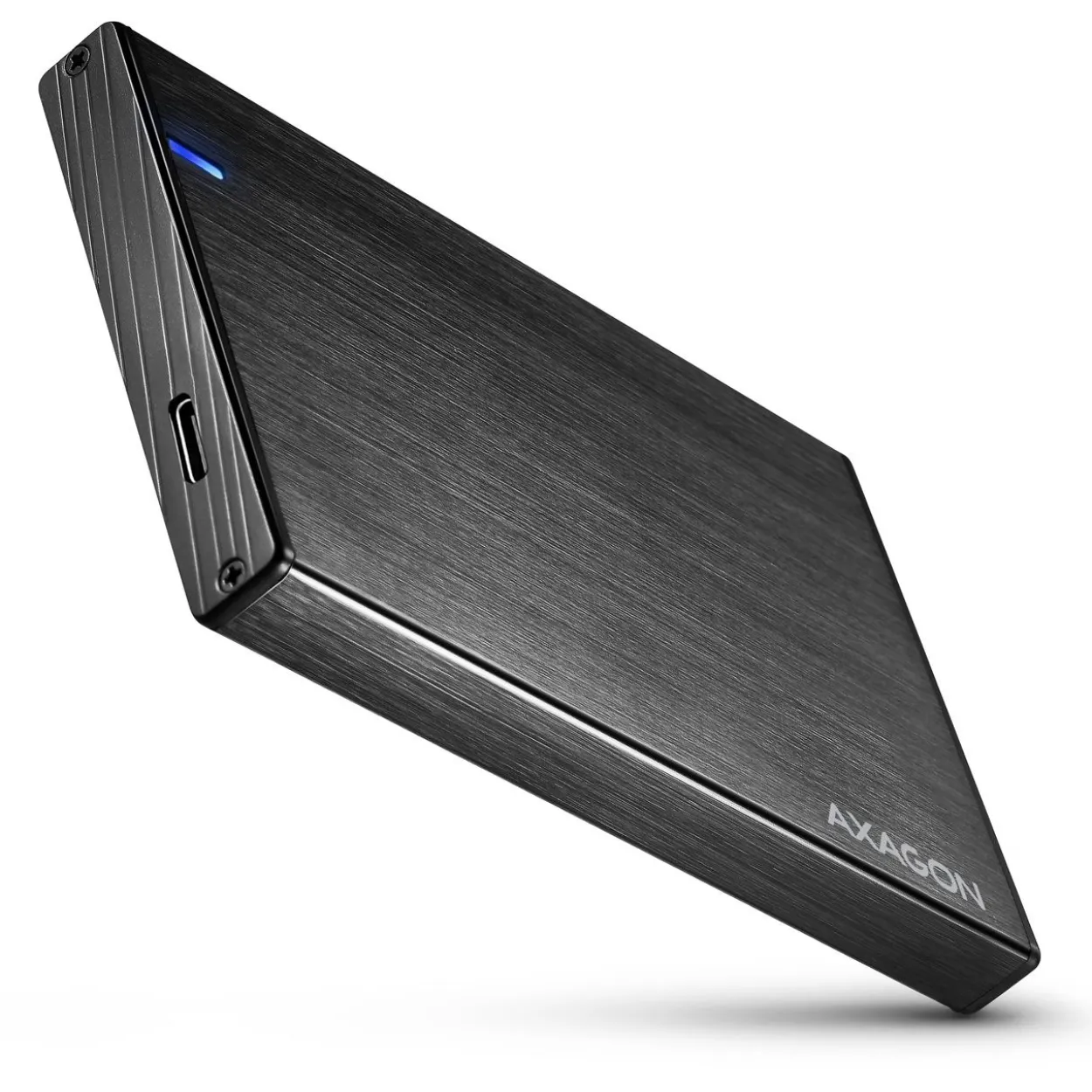 AXAGON EE25-XA6C USB-C 3.2 Gen 1 - SATA 6G 2.5" Externes Gehäuse - schwarz