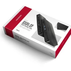 AXAGON HMC-U4 USB-C Dock, HDMI + DP, USB 3.2 Gen 2, PD 100W - schwarz