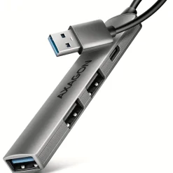 AXAGON HUE-STA USB-Hub - 3x USB-A, 1x USB-C