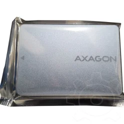 Axagon RSS-M2SD Gehäuse für M.2-SATA-SSDs bis 2280 - Aluminium, silber