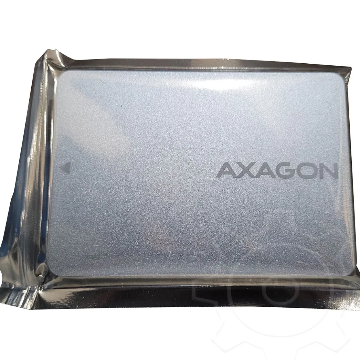 Axagon RSS-M2SD Gehäuse für M.2-SATA-SSDs bis 2280 - Aluminium, silber