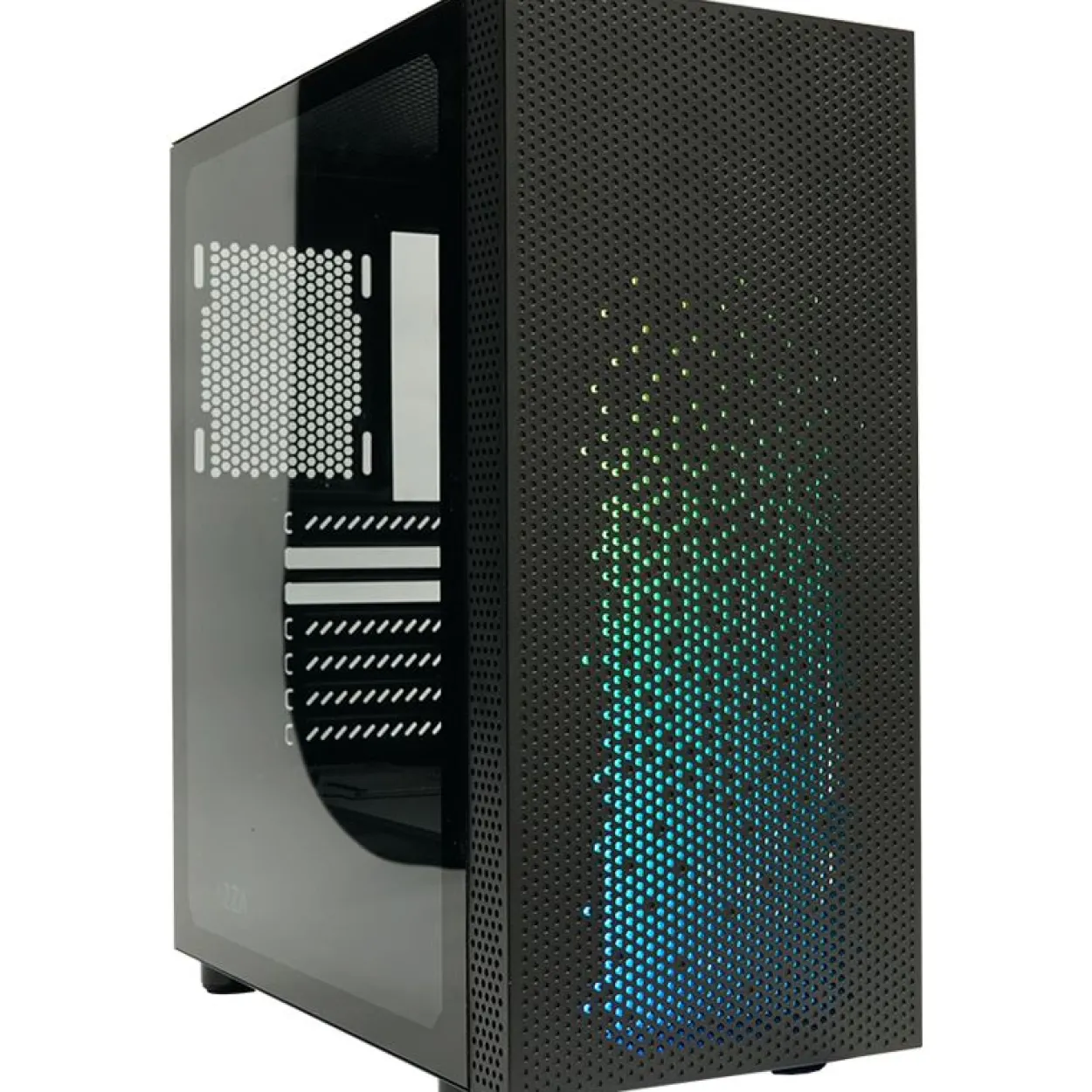 Azza Celesta 340F Midi Tower ohne Netzteil schwarz