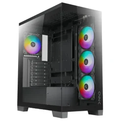 Azza Cove 570 Midi Tower ohne Netzteil schwarz