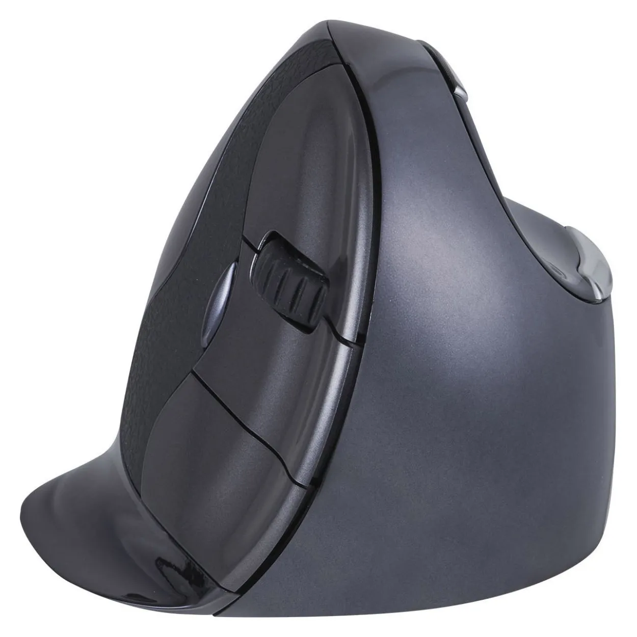 BakkerElkhuizen Evoluent D medium 2.4 GHz und USB grau/schwarz (kabellos)