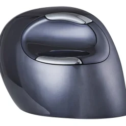 BakkerElkhuizen Evoluent D Vertikale Maus Large 2.4 GHz und USB grau/schwarz (kabellos)