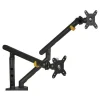 BakkerElkhuizen Monitorarm BE Flexible Dual schwarz retail