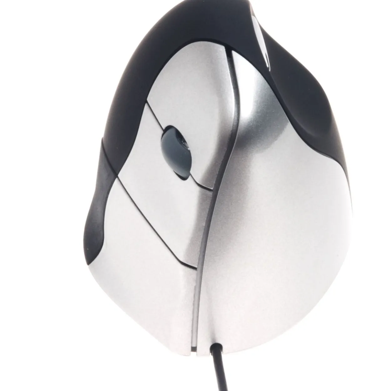 BakkerElkhuizen VerticalMouse 3 Rechts USB anthrazit/silber (kabelgebunden)