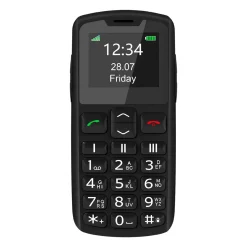 Beafon SL230 LTE, Silver Line, Großtastenhandy, schwarz