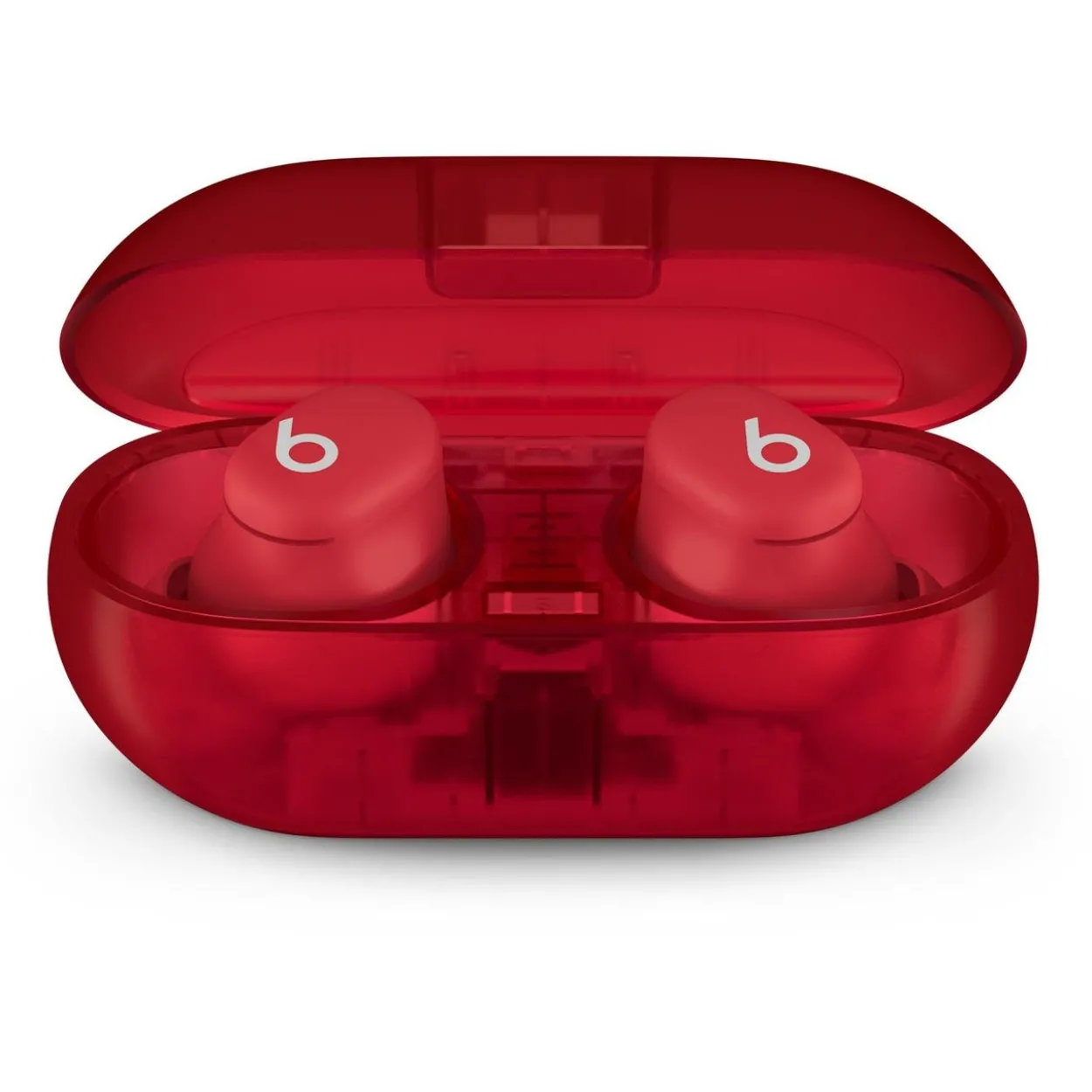 Beats Solo Buds - True Wireless Earbuds - Transparent Red