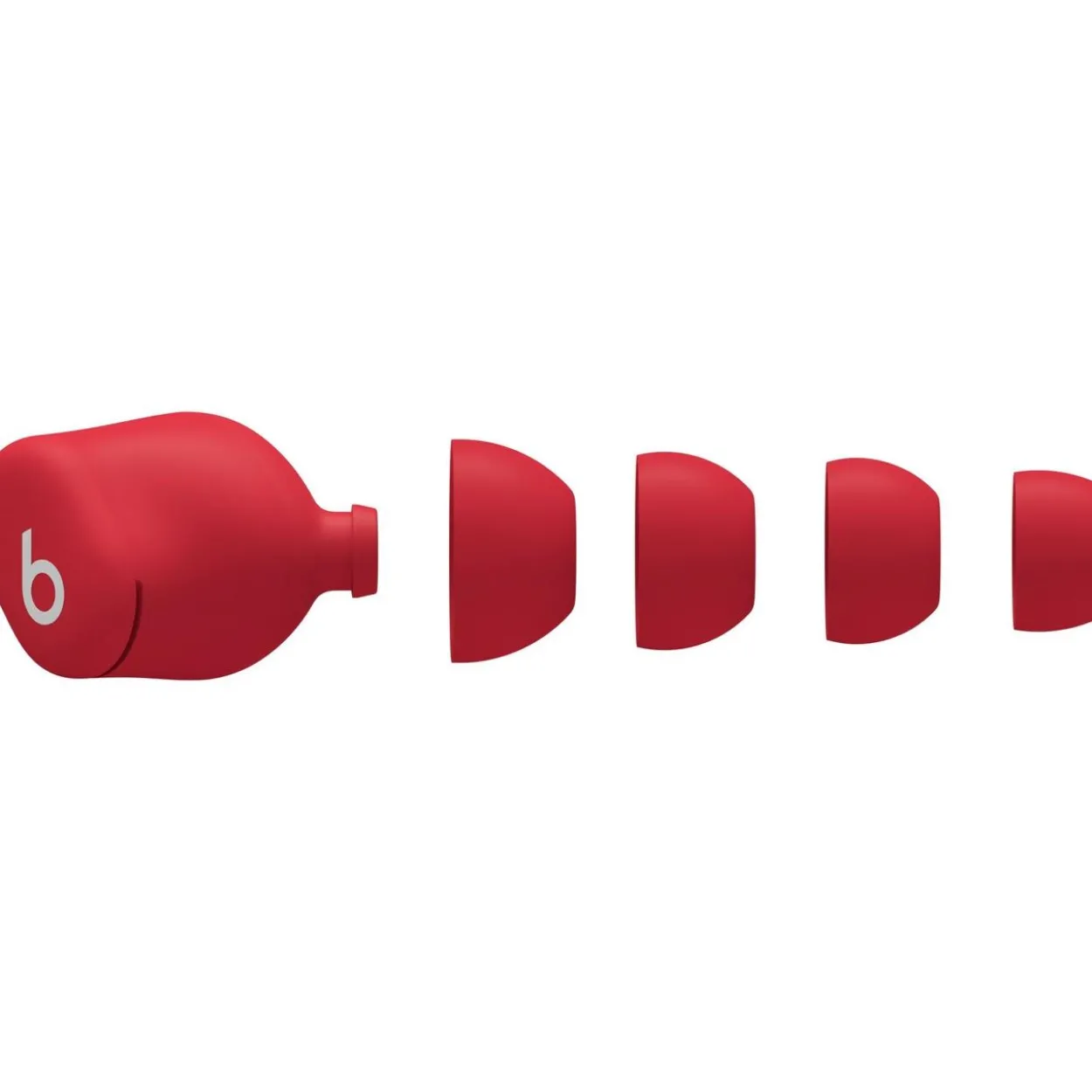 Beats Solo Buds - True Wireless Earbuds - Transparent Red