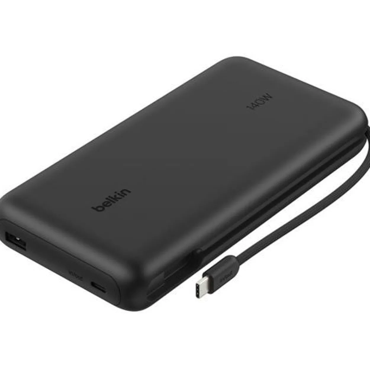 BELKIN BOOSTCHARGE PWRBANK W/ DISPLAY BLACK / 25000MAH W/ USB-C CABLE