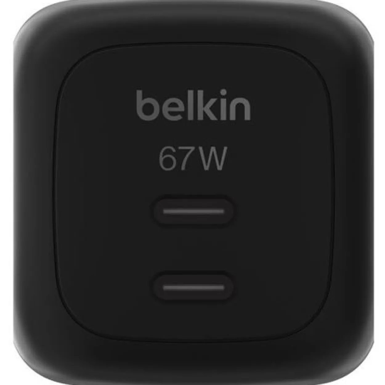 BELKIN BOOSTCHARGE 67W DUAL USB-C LADE POWER DELIVERY UND PPS SCHWARZ