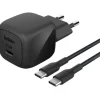 Belkin Boostcharge 45W USB-C Charger with PD and PPS including 1.00m USB schwarz