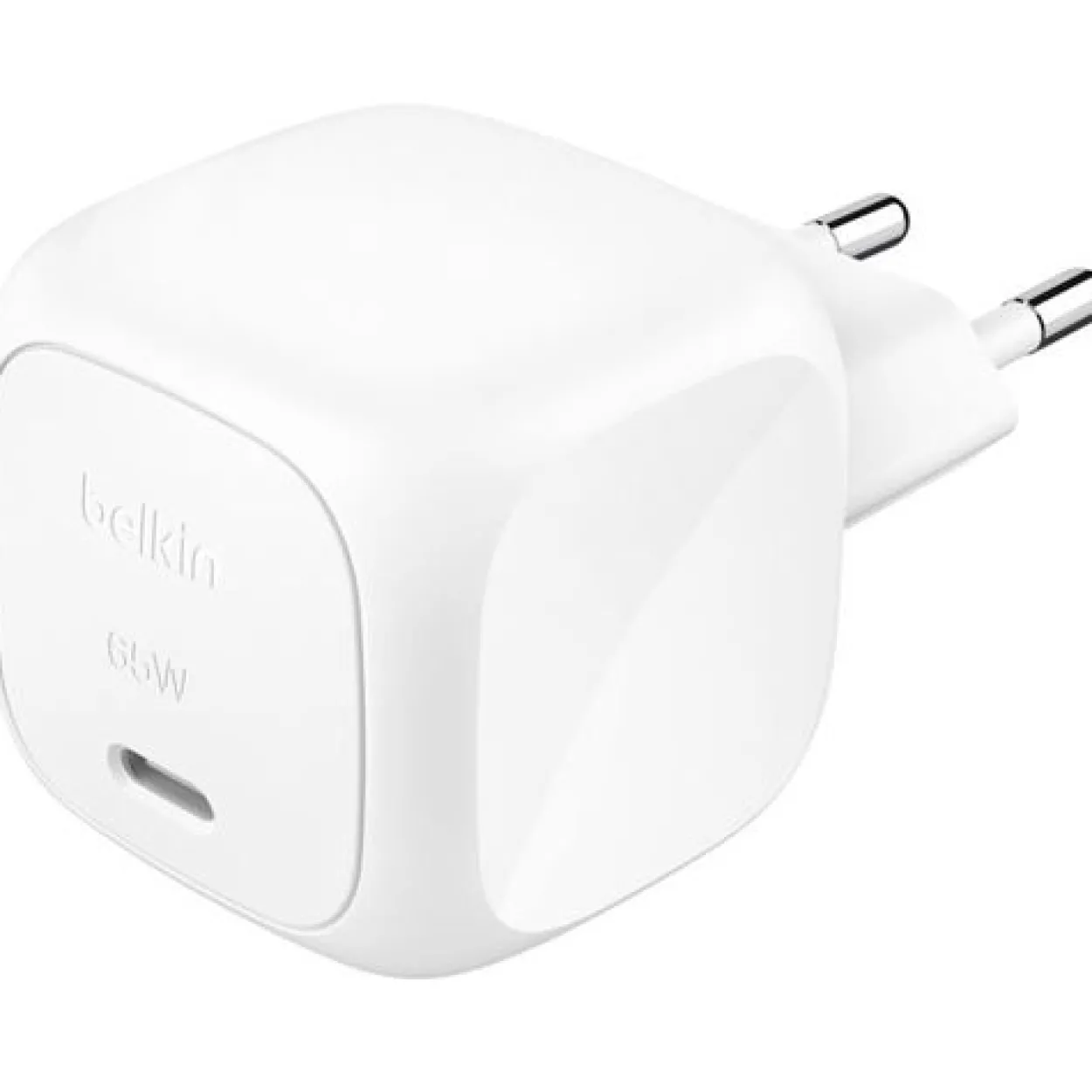 Belkin BOOSTCHARGE 65W USB-C CHARGER WITH POWER DELIVERY AND PPS WHIT