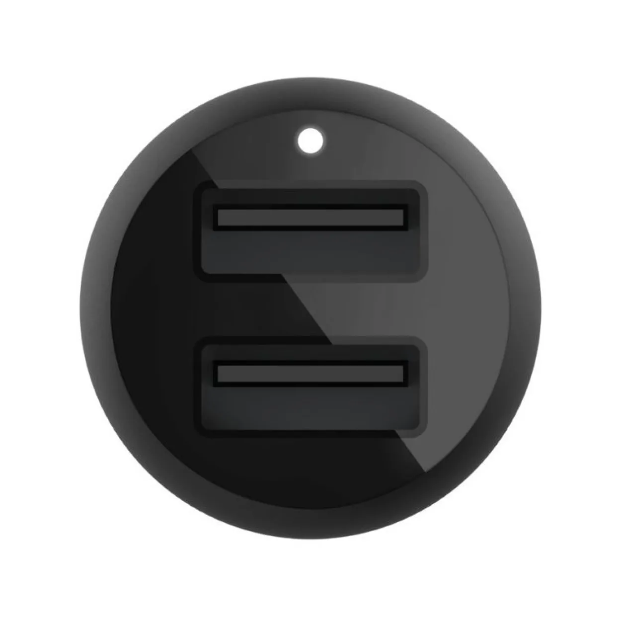Belkin Dual USB-A Kfz-Ladegerät incl. USB-C Kabel 1m 24W black