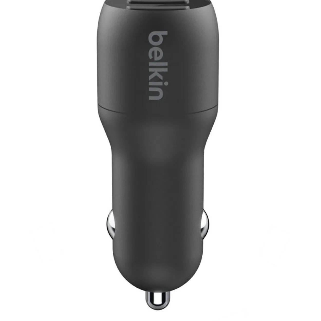 Belkin Dual USB-A Kfz-Ladegerät incl. USB-C Kabel 1m 24W black