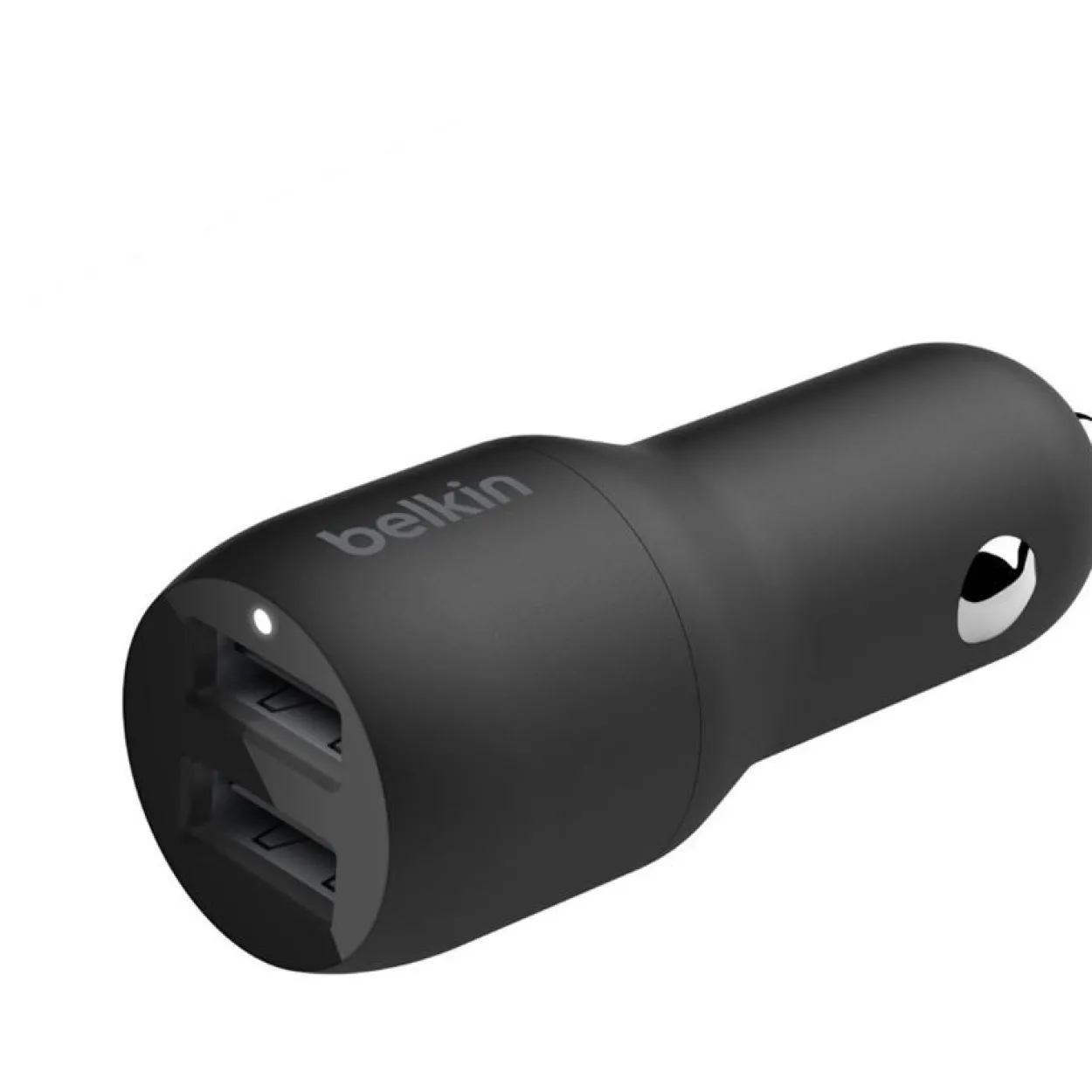 Belkin Dual USB-A Kfz-Ladegerät incl. USB-C Kabel 1m 24W black