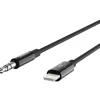 Belkin MixIT Lightning auf 3,5mm AUX Kabel, 0.9 m, schwarz