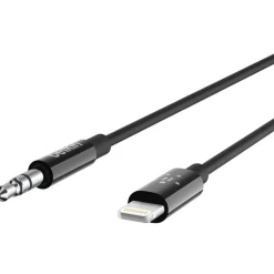 Belkin MixIT Lightning auf 3,5mm AUX Kabel, 0.9 m, schwarz