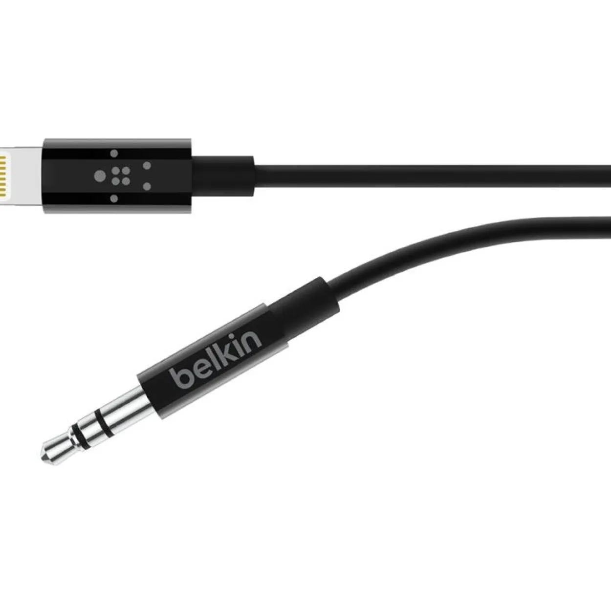 Belkin MixIT Lightning auf 3,5mm AUX Kabel, 0.9 m, schwarz